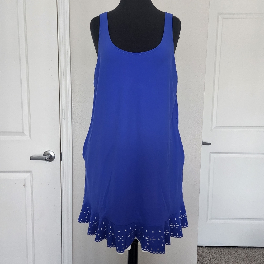 Profile By Gottex Vibrant Blue Top